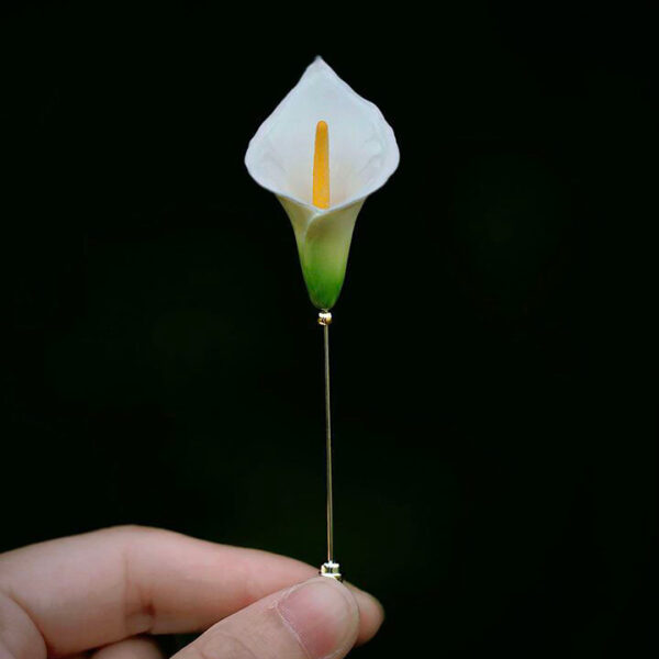 Original Design Calla Lily Brooch 2