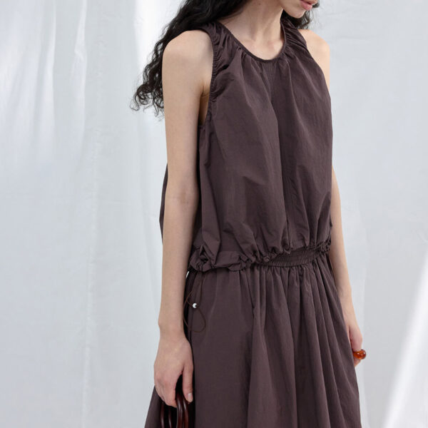 Outdoor Drawstring Texture Loose Vest 3