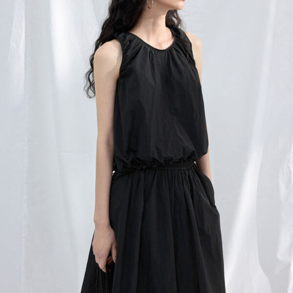 Outdoor Drawstring Texture Loose Vest 6