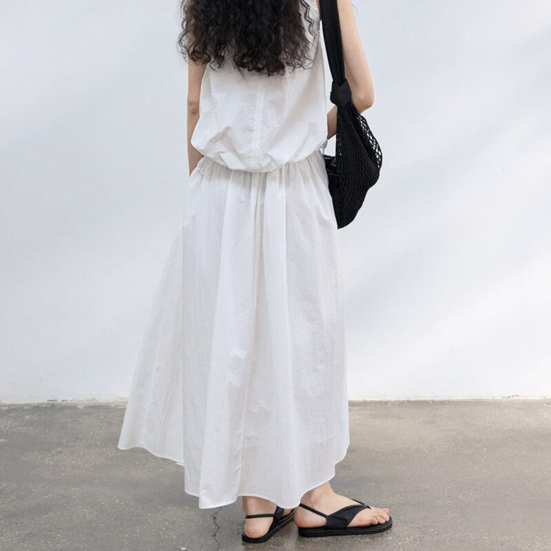 Outdoor Textured A line Skirt 12