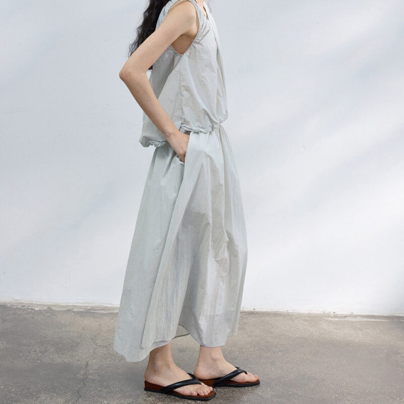 Outdoor Textured A line Skirt 4