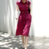 POLO collar shirt dress 10