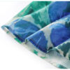 Printed Tencel-linen Vacation-style Midi Skirt