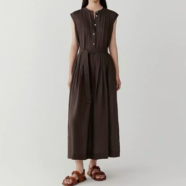 Pure linen dress 3