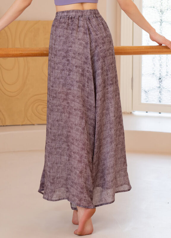 Ramie Wide Leg Yoga Pants 2