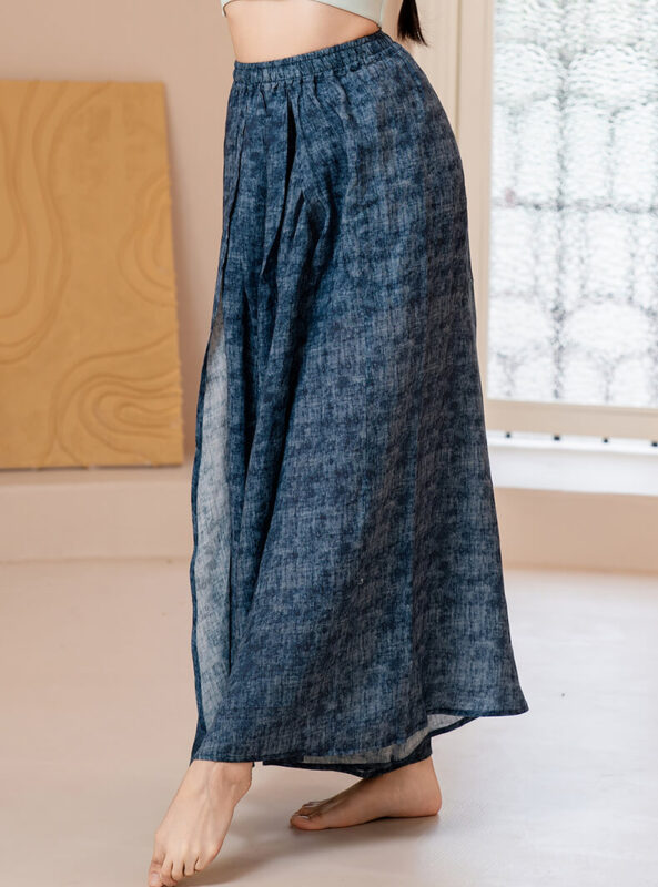 Ramie Wide Leg Yoga Pants 6