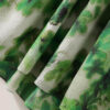 Resort style Green Silk Printed Dress 7
