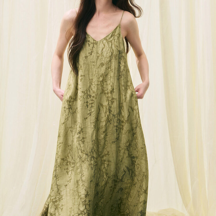 Resort-style Printed Maxi Dress