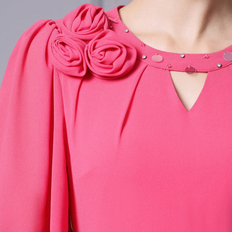 Resort style Tulle Pleated Dress 2