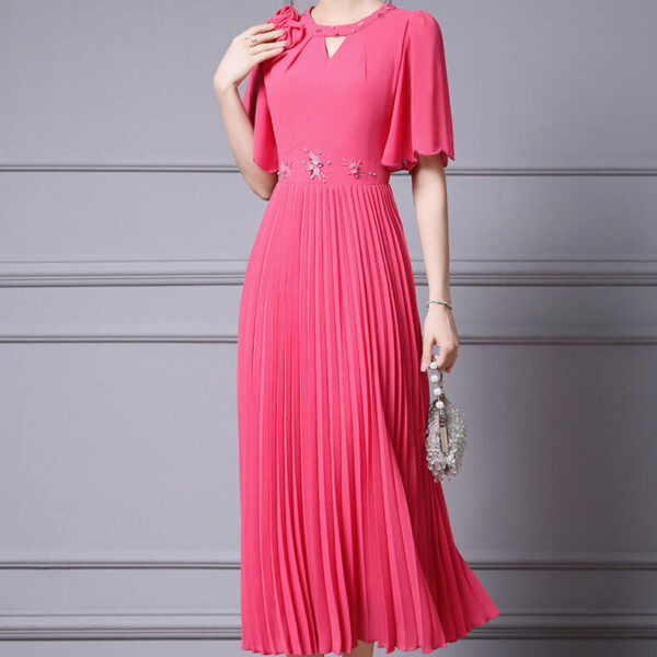 Resort style Tulle Pleated Dress 3