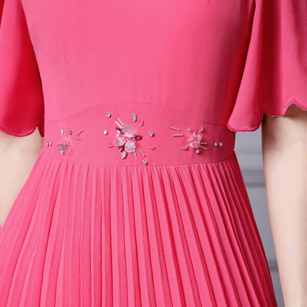 Resort style Tulle Pleated Dress 4
