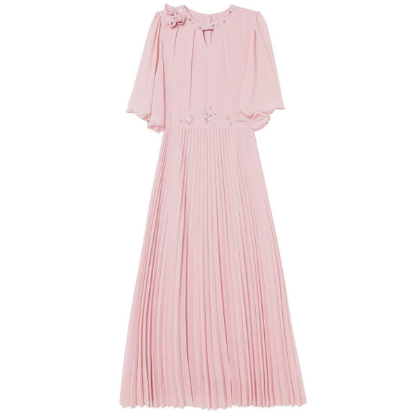 Resort style Tulle Pleated Dress 5