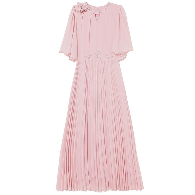 Resort style Tulle Pleated Dress 5
