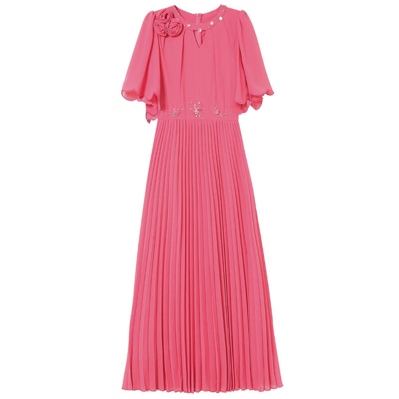 Resort style Tulle Pleated Dress 6