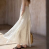 Resort style irregular tulle suspender skirt 5