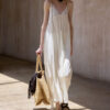 Resort style irregular tulle suspender skirt 7