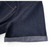 Retro Commuter Short Sleeve Shirt Style Slit Denim Dress