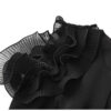 Ruffled off-shoulder hip dress