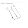S925 Silver Long Sequin Earrings