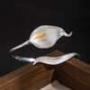 S925 Silver Original Design Personalized Calla Lily Bracelet