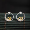 S925 Silver Original Retro Wave Earrings