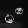 S925 Silver Original Retro Wave Earrings