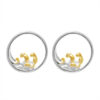 S925 Silver Original Retro Wave Earrings