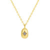 S925 Sterling Silver Inlaid Zircon Star Clavicle Necklace 1