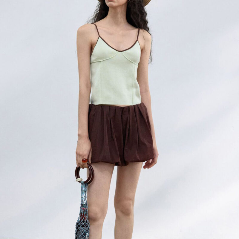 Silk Contrasting Edge Suspenders 10