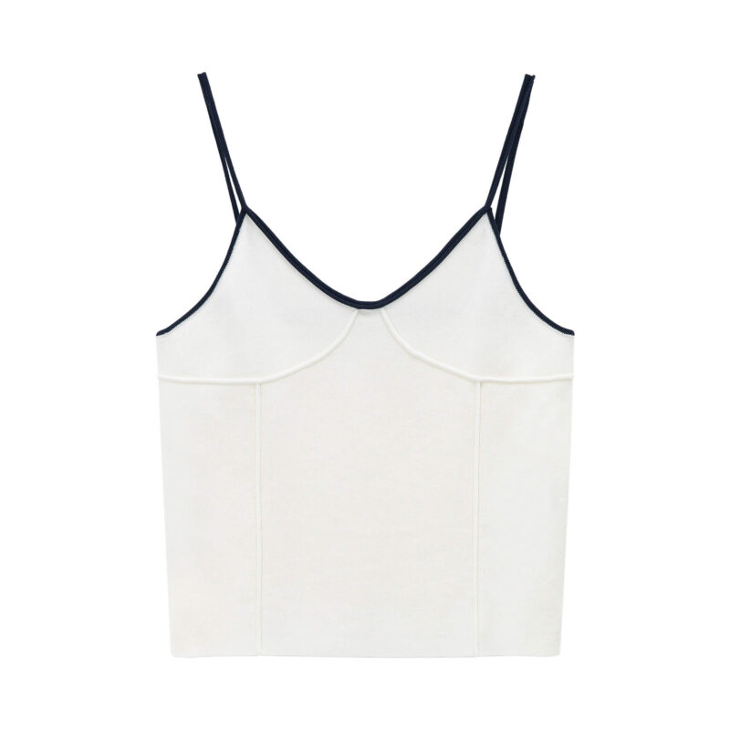 Silk Contrasting Edge Suspenders 4