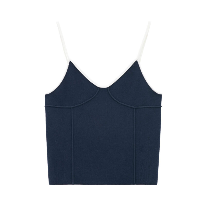 Silk Contrasting Edge Suspenders 5