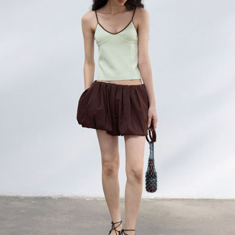 Silk Contrasting Edge Suspenders 9