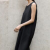 Silk Dress with Back Pleats 7