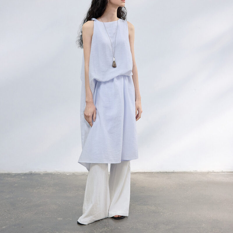 Silk Twist Textured Dress 6