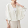 Silk Vintage French Three Quarter Sleeve Jacket 1