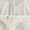 Silk Vintage French Three Quarter Sleeve Jacket 3