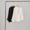 Silk Vintage French Three Quarter Sleeve Jacket 7
