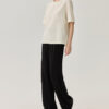 Silk White Loose Casual Top 6