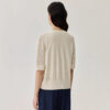 Silk hollow casual knitted cardigan 7
