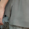 Sleeveless Silk Top with Ruched Back 5