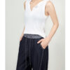 Sleeveless stretch knit vest 6