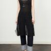 Slit Crochet Openwork Knit Dress 5