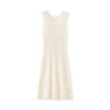 Slit Crochet Openwork Knit Dress 9