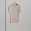 Solid Color Silk Breathable Top 8