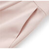 Spliced ruffled pink dress