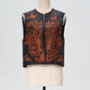 Spring Summer Heavy Satin Mulberry Silk Heavy Embroidery Vest