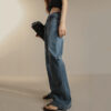 Spring Summer Retro Washed Bell-bottom Jeans
