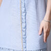 Square Neck Ruffled Mini Dress 7