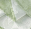 Light green stand collar sleeveless top and skirt two-piece set