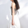 Striped Hand Crocheted Strappy Tank Top 7